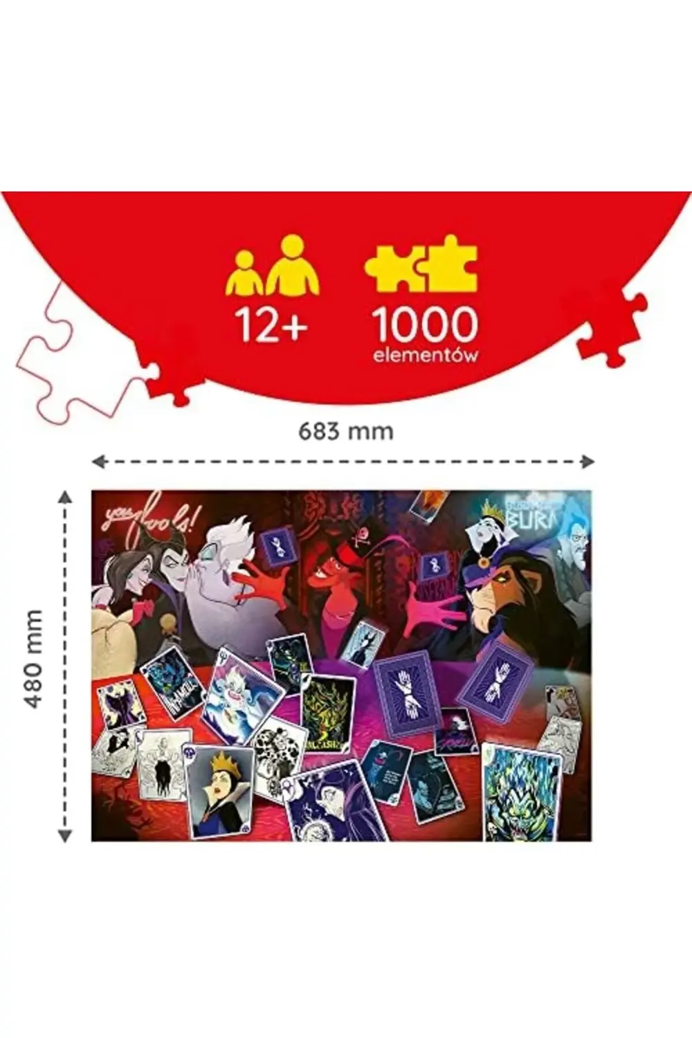 10719 -1000 Parça Masalı Kahramanları Kötüler Kendin Yap Yaratıcı