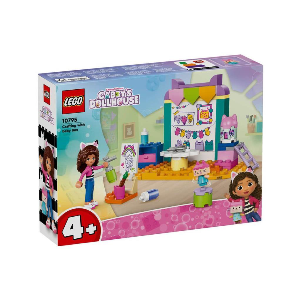10795 Gabbynin Hayal Evi Karton Baby Box ile El Sanatları 60 parç