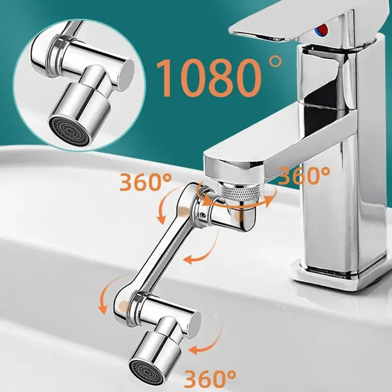 1080 Derece Dönebilen Mutfak ve Lavabo Bataryası Akrobat Musluk Ucu Fiyatı, Yorumları ve Özellikleri