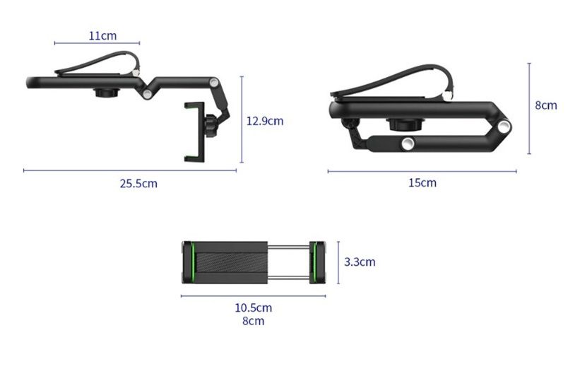 1080° Dönebilen Çok Fonksiyonlu Telefon Tutucu (4741) 1080° Dönebilen Çok Fonksiyonlu Telefon Tutucu (4741)