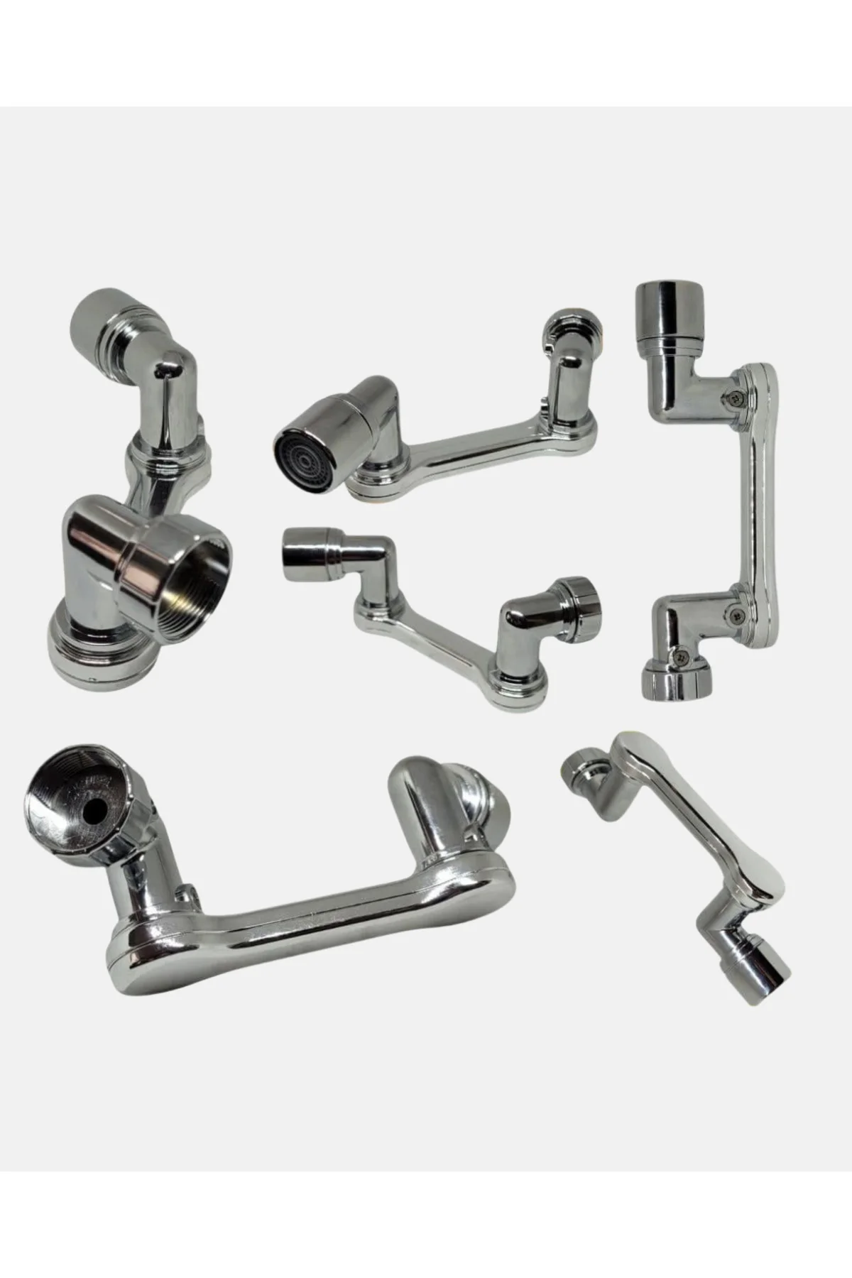 1080° Dönebilen Musluk Ucu – Su Tasarruflu, Esnek ve 360° Çift Ek