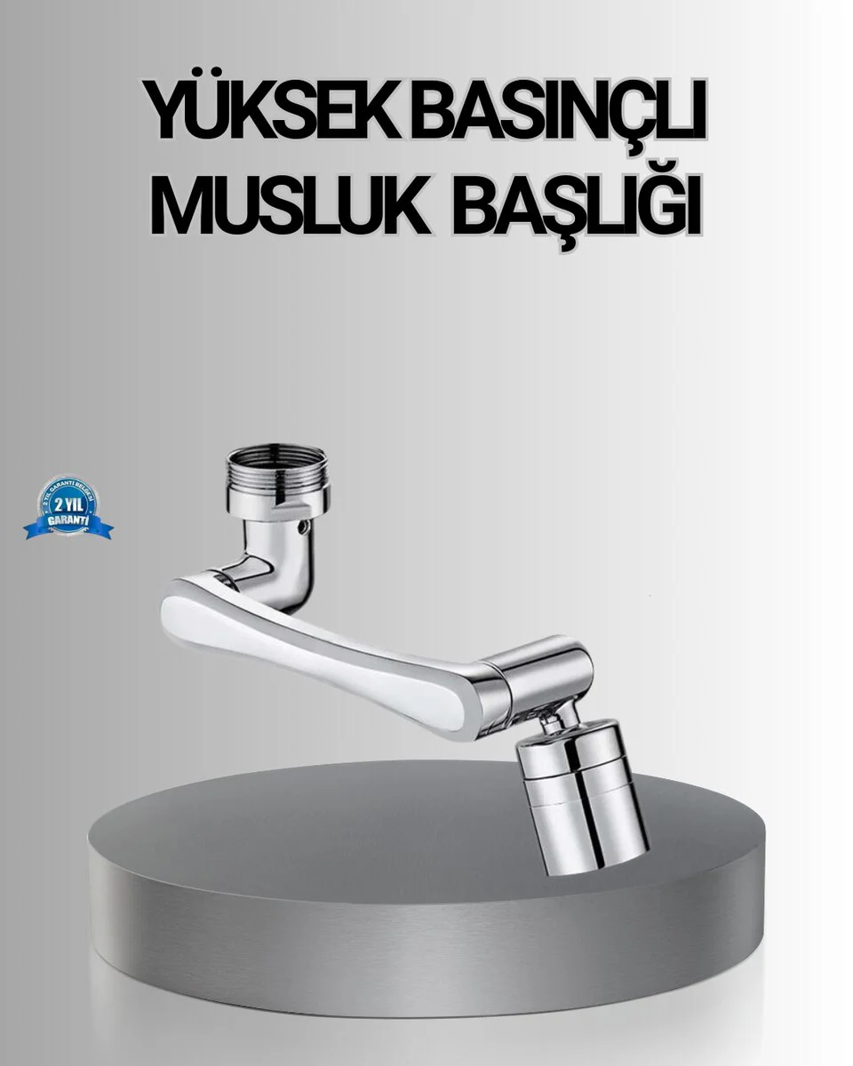 1080° Dönebilen Robotik Kol Havalandırıcı - Çok Yönlü Su Yönlendirici