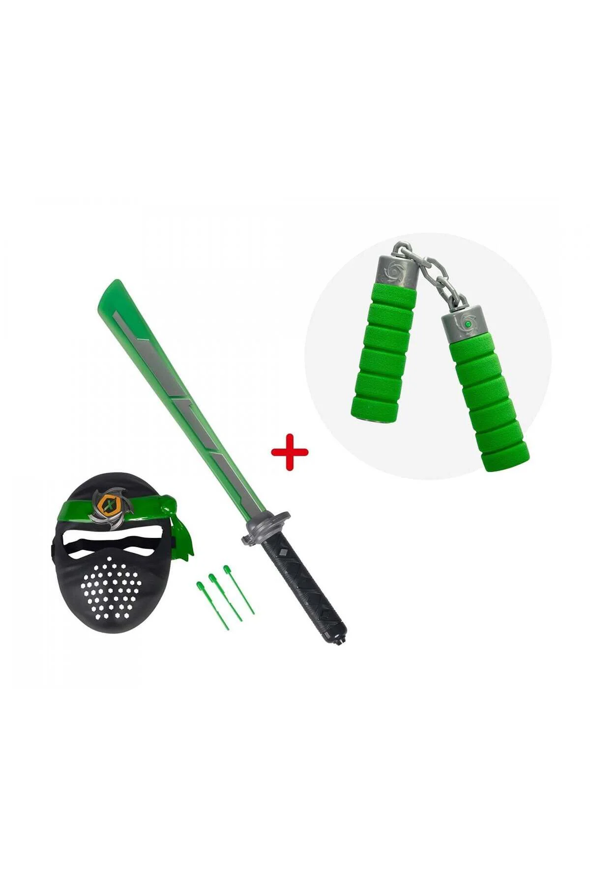 108042238 NEXT NİNJA SWORD AND MASK GREEN