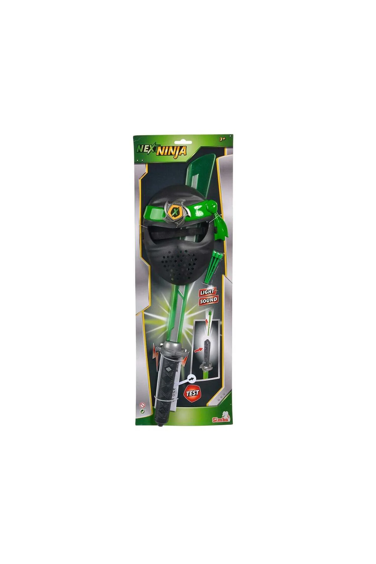 108042238 NEXT NİNJA SWORD AND MASK GREEN