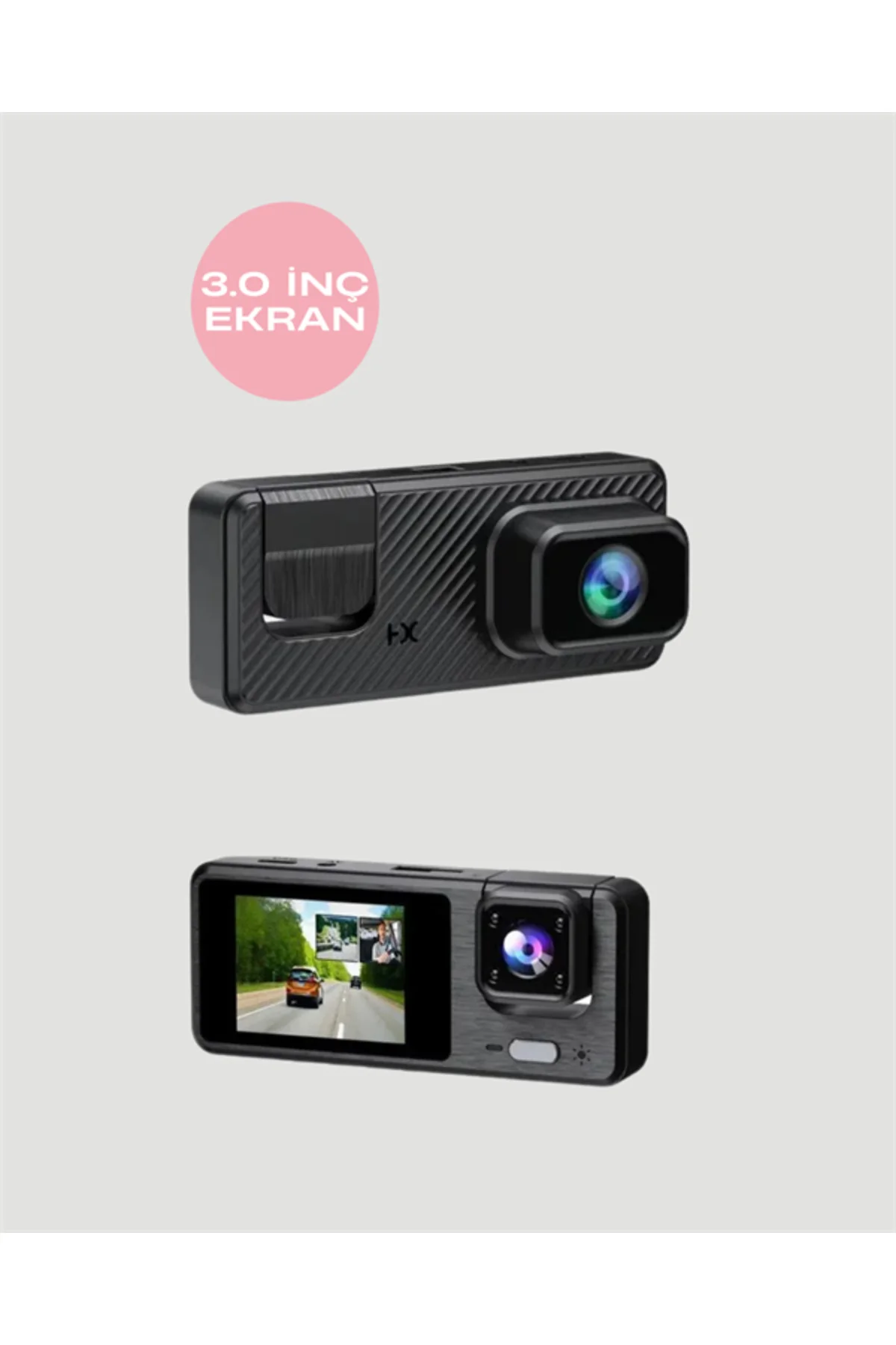 1080P 3 Kameralı Araç DVR -Q301 - Lisinya