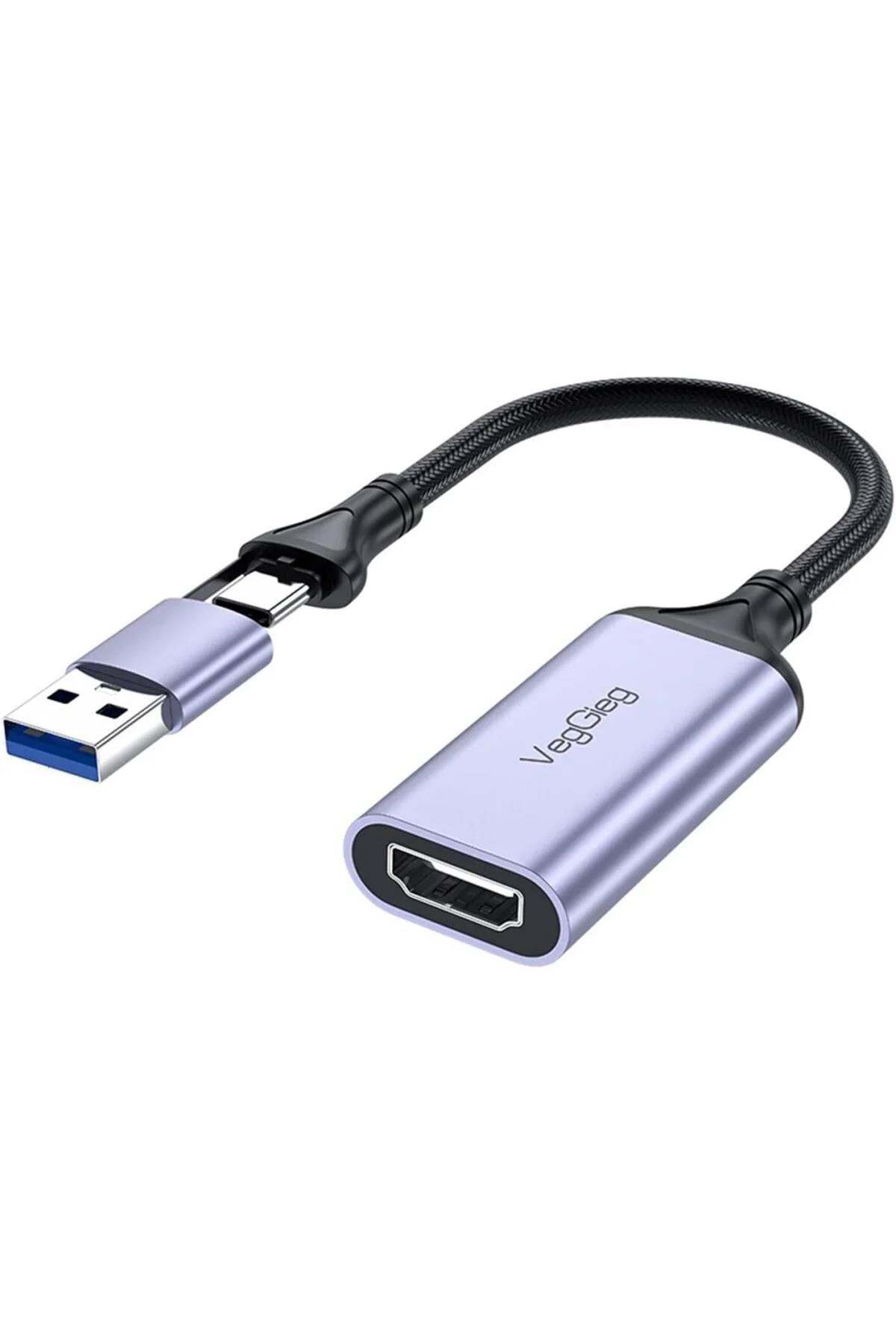 1080P 60Hz HDMI Video Capture Card USB 3.0 ve Type-C Görüntü Yaka