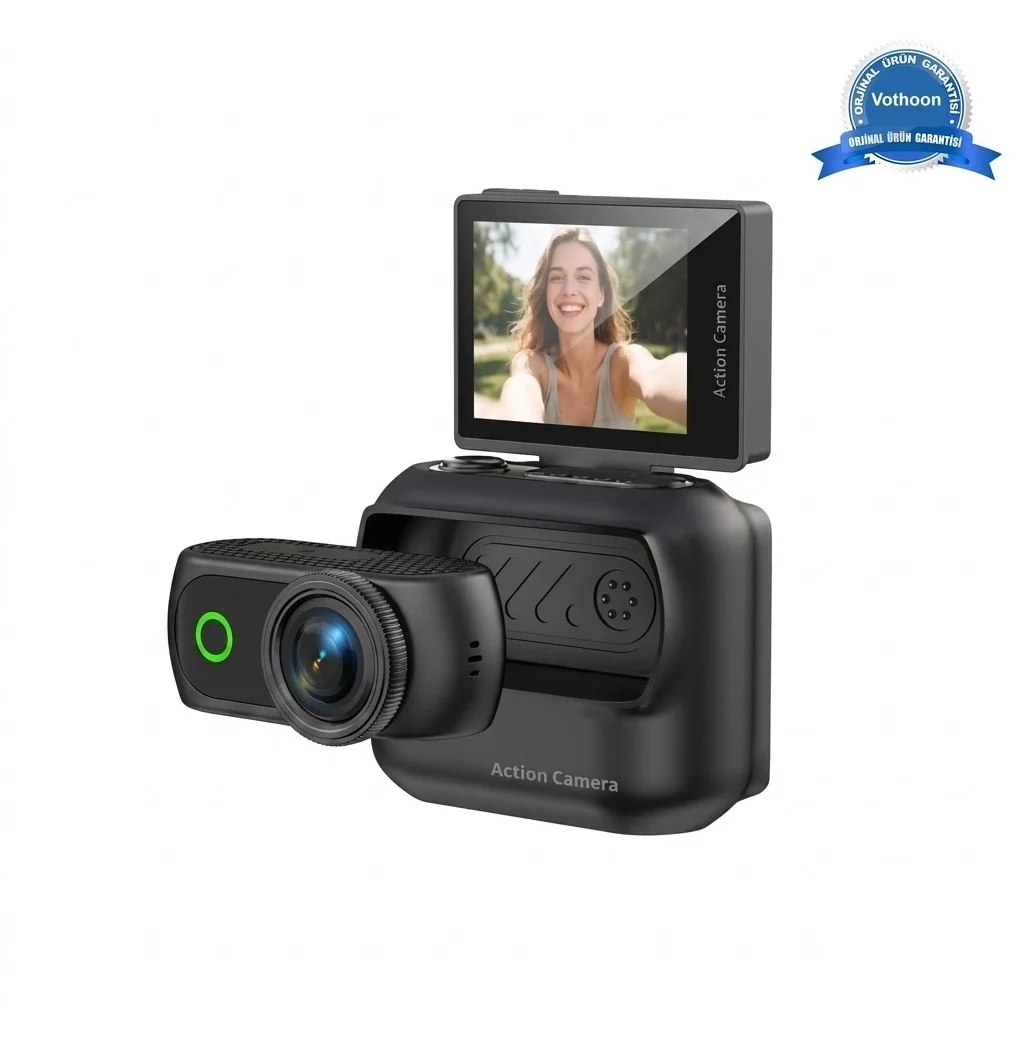 1080p Dijital Video Kamera (32gb) Kart Dijital Vlog Fotoğraf Makinesi Türkçe Siyah 1080p Dijital Video Kamera (32gb) Kart Dijital Vlog Fotoğraf Makinesi Türkçe Siyah