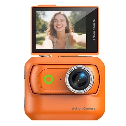 1080p Dijital Video Kamera (32gb) Kart Dijital Vlog Fotoğraf Makinesi Türkçe Turuncu 1080p Dijital Video Kamera (32gb) Kart Dijital Vlog Fotoğraf Makinesi Türkçe Turuncu