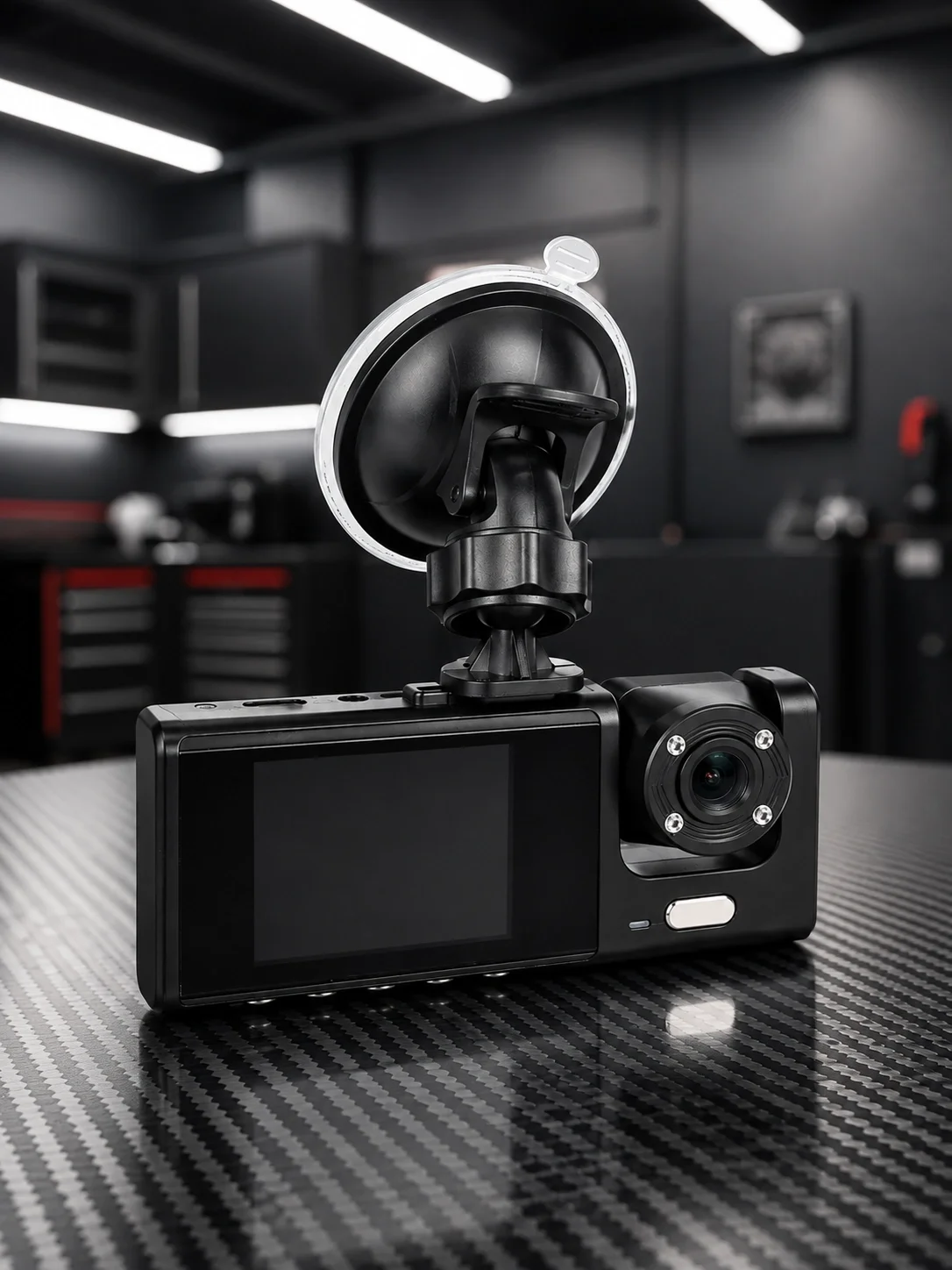 1080P Full HD Araç İçi Kamera WiFi Bağlantılı Çift Kameralı Geniş Açılı Araç Kayıt Kamerası