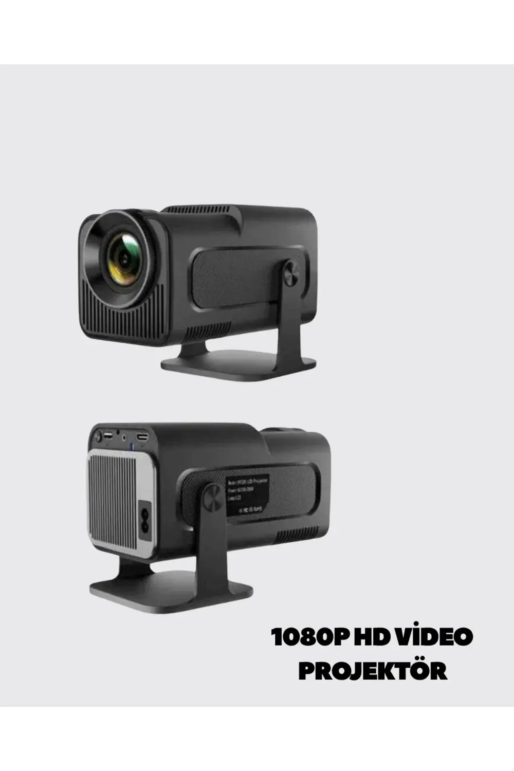 1080P Full HD Çözünürlük ve 4K Destekli Projektör