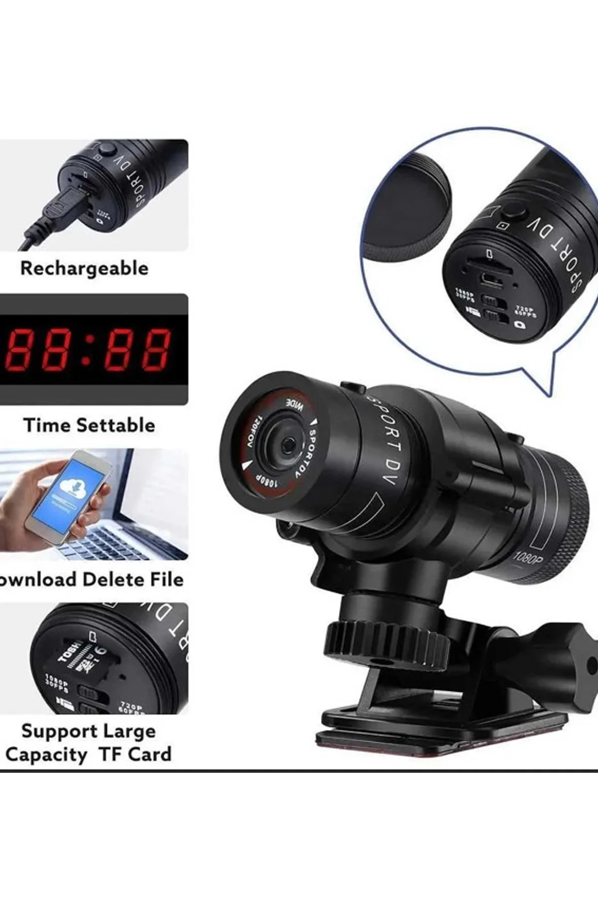 1080p Full Hd Spor Aksiyon Video Dürbün Kamera Avcılık Ve Doğa Gö 1080p Full Hd Spor Aksiyon Video Dürbün Kamera Avcılık Ve Doğa Gö