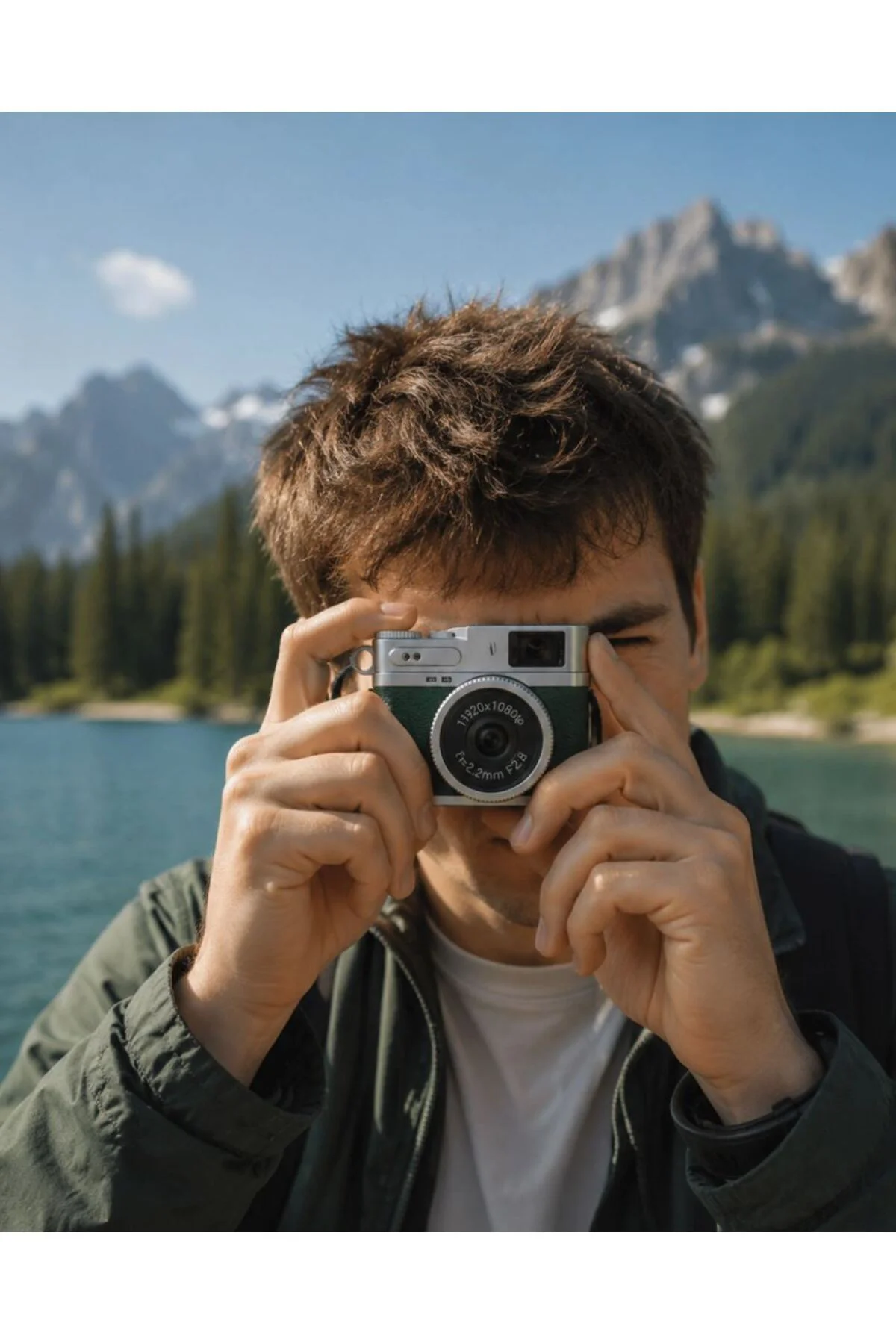 1080p Hd Mini Dijital Kamera Ips Ekranlı Taşınabilir Fotoğraf Mak