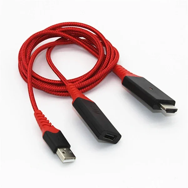 1080p HDMI 2 İn1 Cast Telefondan TV Wireless Dönüştürücü Adaptör - HD Akış Çözümü