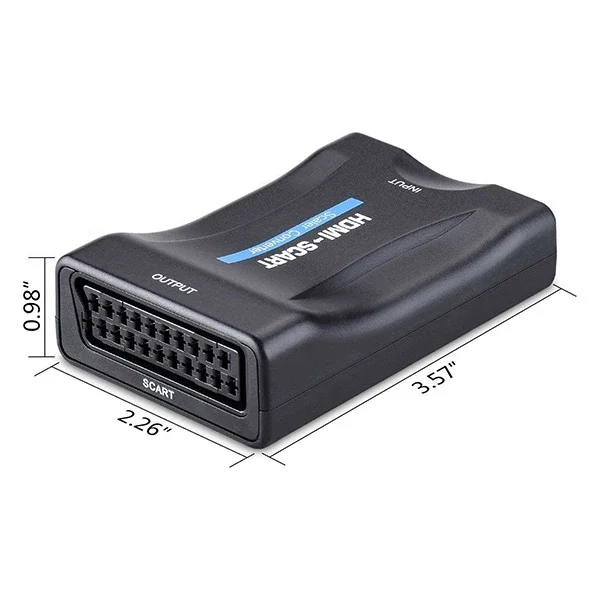 1080P Scart HDMI Dönüştürücü – Analog Yayınları 1080p Full HD TV’de İzleme Çözümü