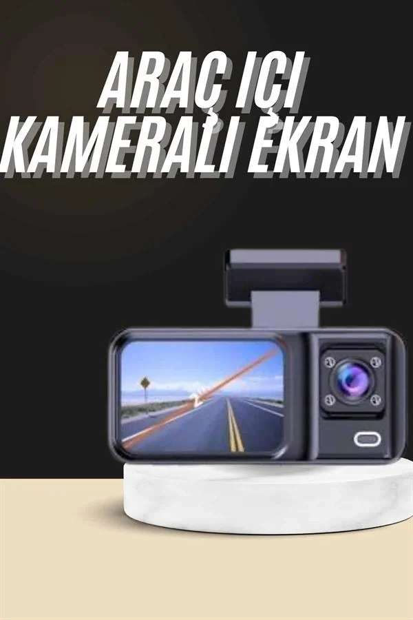 1080p Sürüş Kaydedici 2 İnç Araç Araba Ön İç Arka DVR IPS Ekran Fiyatı, Yorumları ve Özellikleri