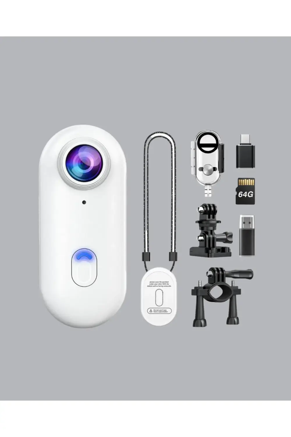 1080P Suya Dayanıklı Aksiyon Spor Kamerası 120° Geniş Açı ve WiFi