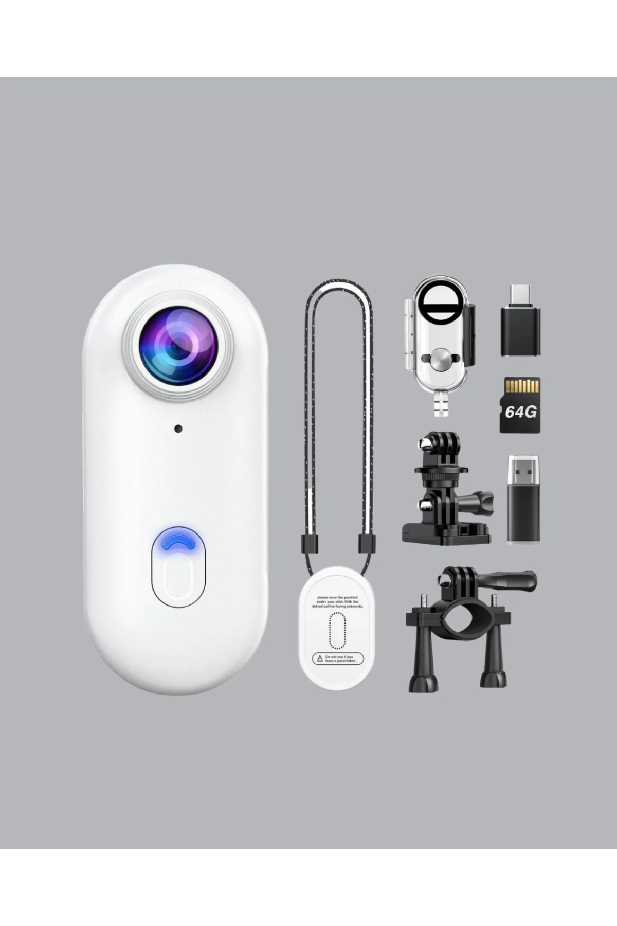 1080P Suya Dayanıklı Aksiyon Spor Kamerası 120° Geniş Açı ve WiFi Destekli