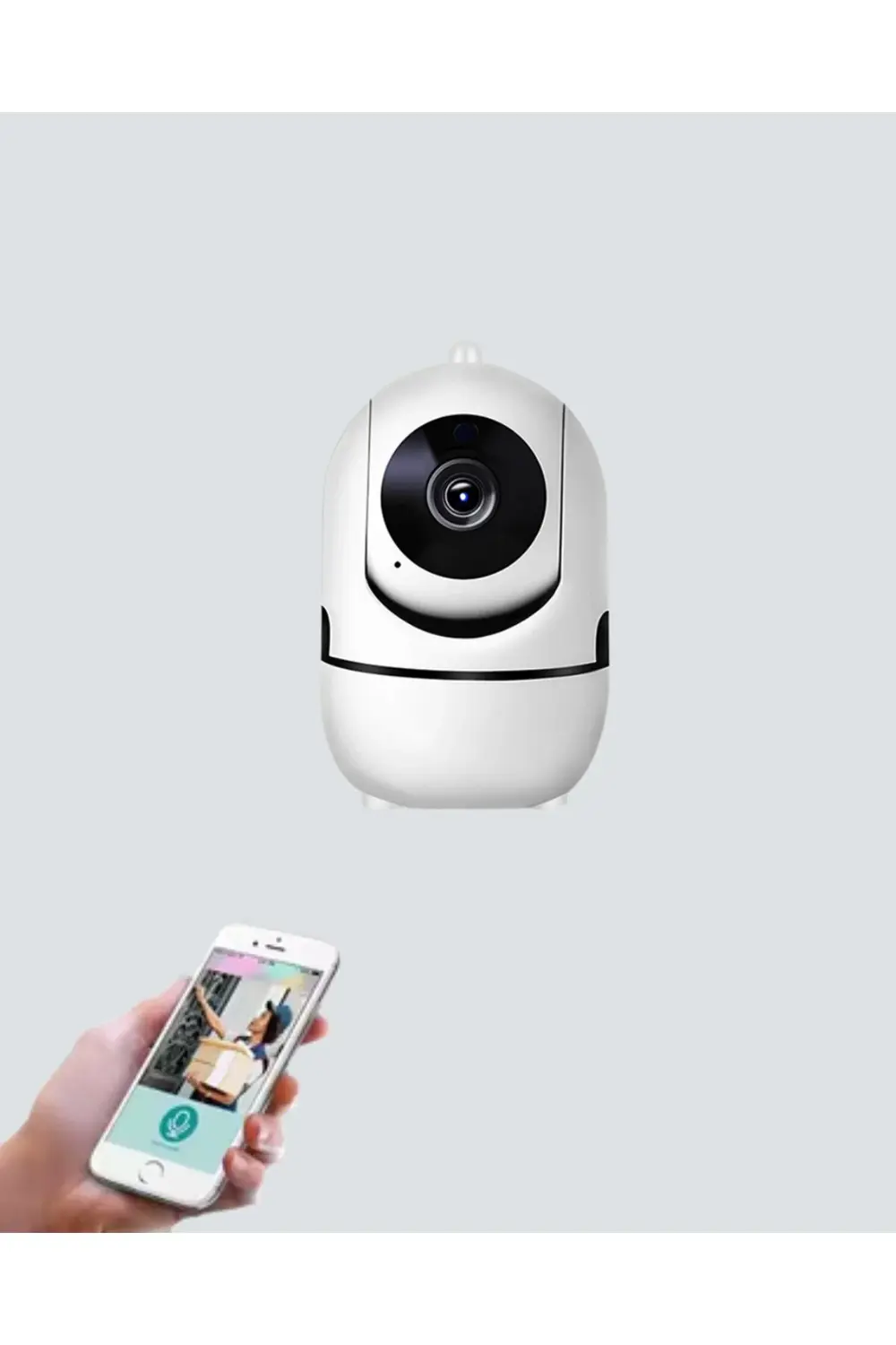 1080P WiFi Akıllı Güvenlik Kamerası – Pan & Tilt, Hareket Takip v