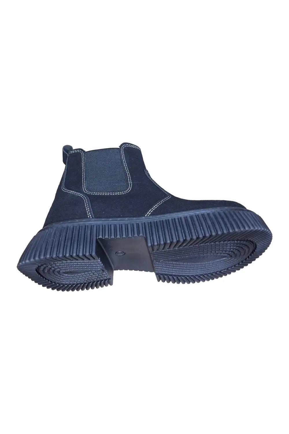 1087 Filet Unisex Erkek Ve Kız Çocuk Bot Siyah Süet Yanı Lastikli