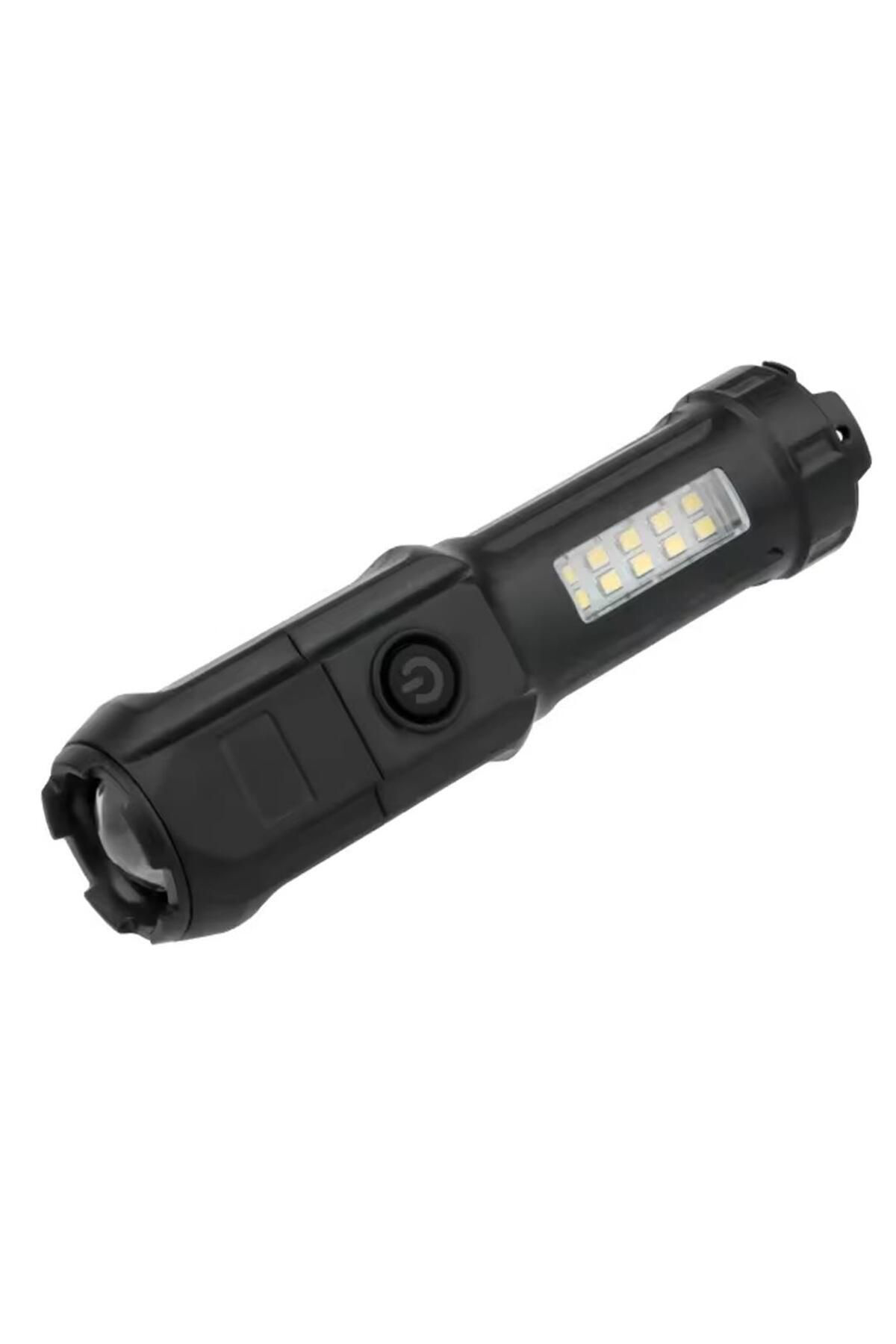 109-B ZOOMLU FLASH ÖZELLİKLİ SMD VE POWER LEDLİ ŞARJLI PLASTİK KA