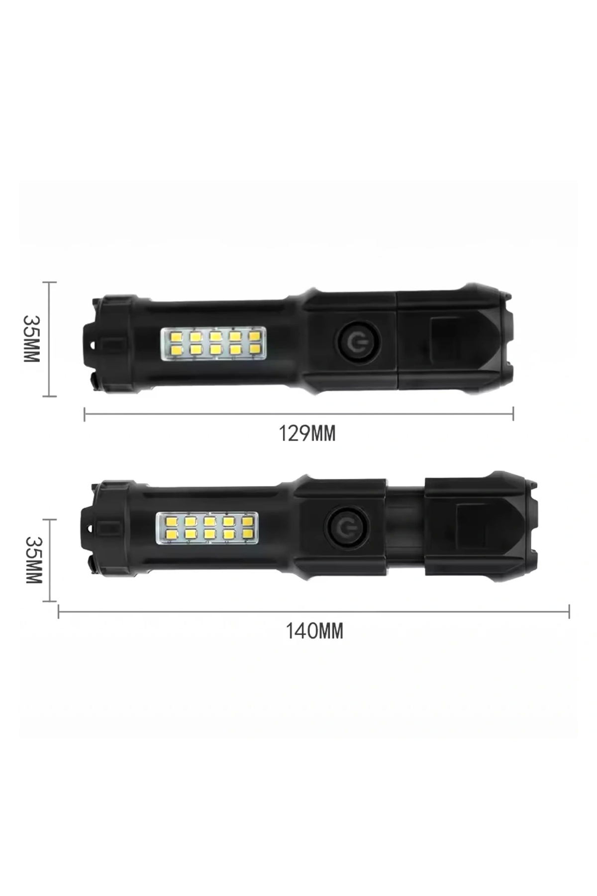 109-b Zoomlu Flash Özellikli Smd Ve Power Ledli Şarjlı Plastik Ka