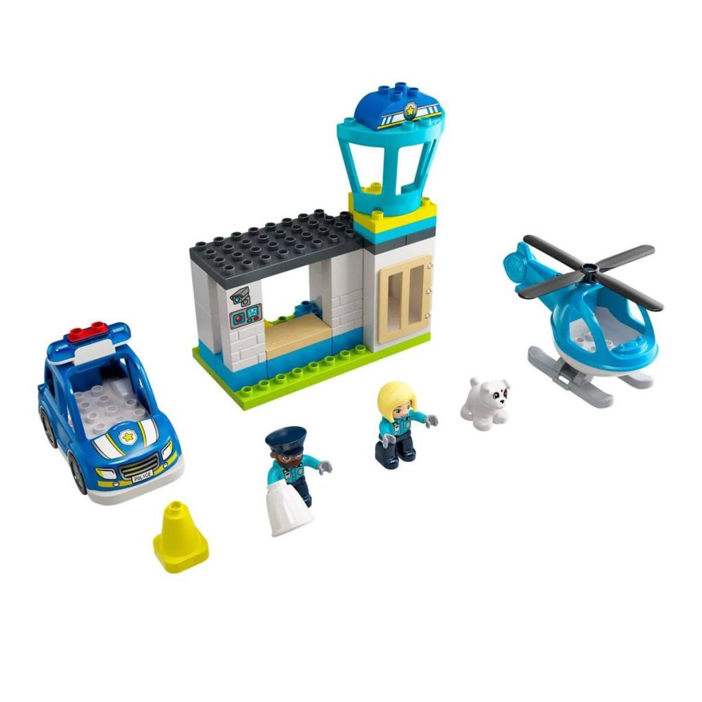 10959 Duplo - Polis Merkezi ve Helikopter 40 parça +2 yaş 10959 Duplo - Polis Merkezi ve Helikopter 40 parça +2 yaş