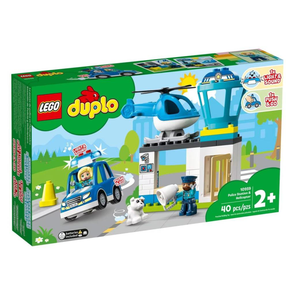 10959 Duplo - Polis Merkezi ve Helikopter 40 parça +2 yaş 10959 Duplo - Polis Merkezi ve Helikopter 40 parça +2 yaş