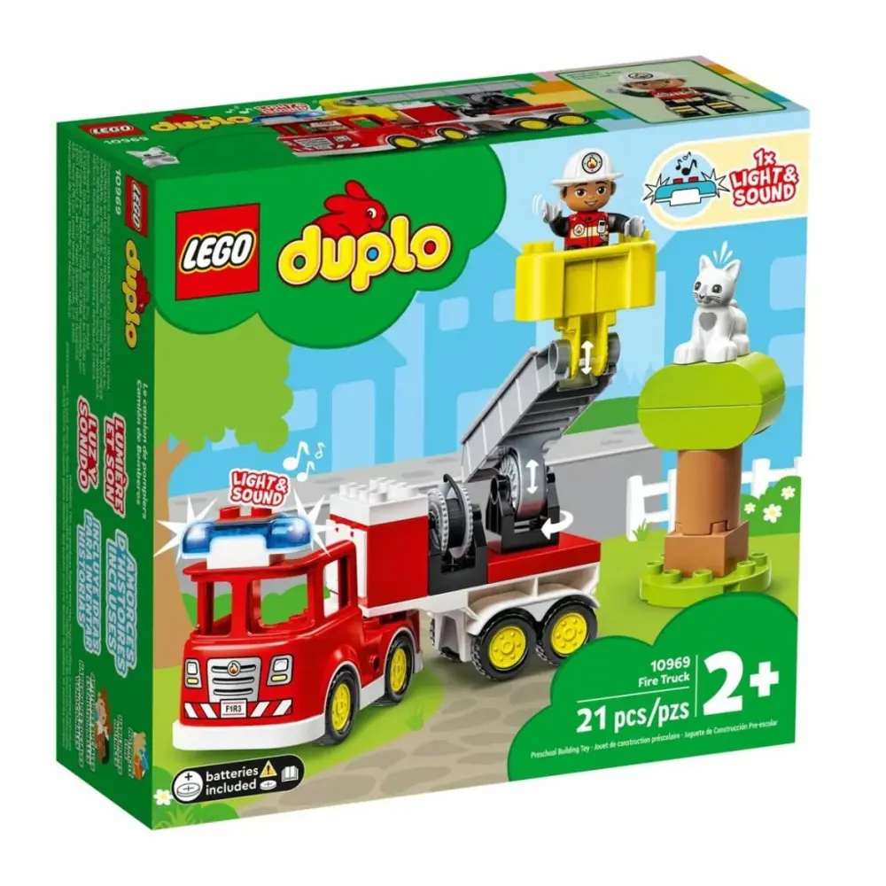 10969 Duplo - İtfaiye Kamyonu, 21 parça +2 yaş 10969 Duplo - İtfaiye Kamyonu, 21 parça +2 yaş