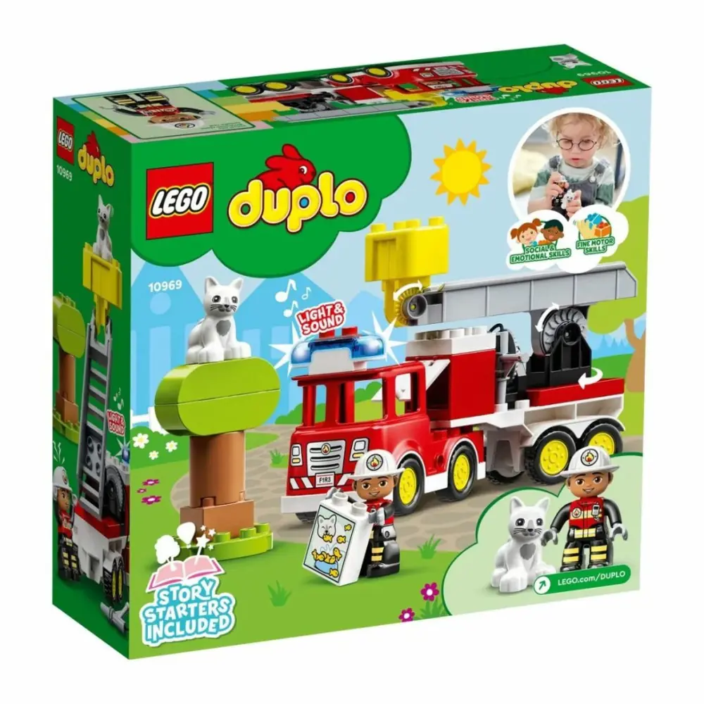 10969 Duplo - İtfaiye Kamyonu, 21 parça +2 yaş 10969 Duplo - İtfaiye Kamyonu, 21 parça +2 yaş