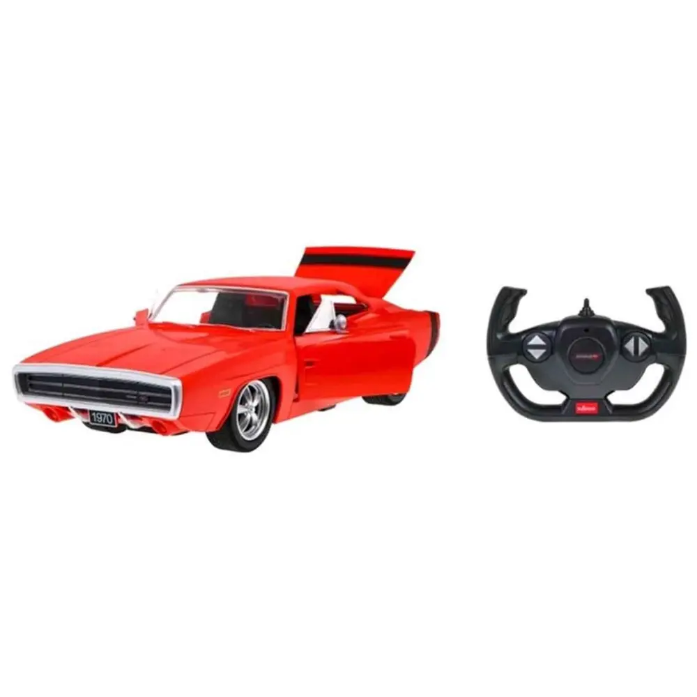 1099000 ARABA 1 16 1970 DODGE CHARGER RT FF SESLİ IŞIKLI 2 4GHZ