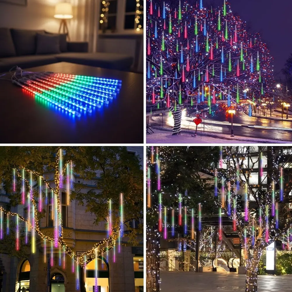 10'lu 45 CM Uzunluğunda Plastik Meteor 2m Kablo LED USB 10'lu 45 CM Uzunluğunda Plastik Meteor 2m Kablo LED USB