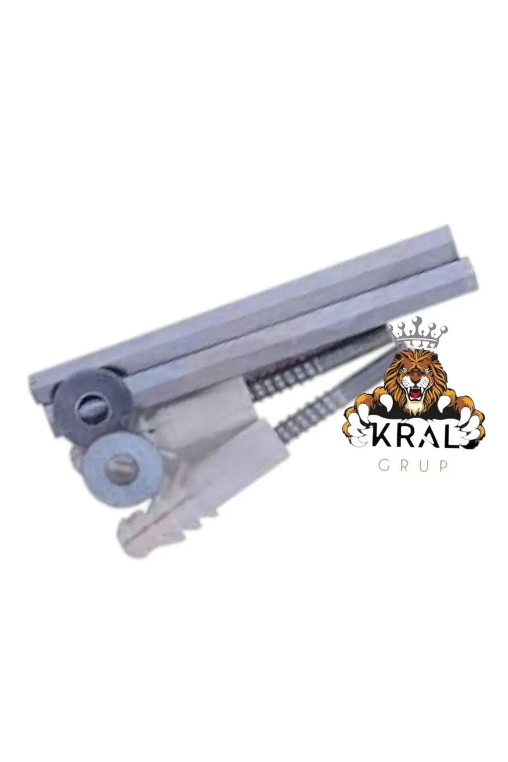 10cm Gizli Raf Tutucu - 8mm çapında 1.kalite ''BİR TAKIM FİYATIDI