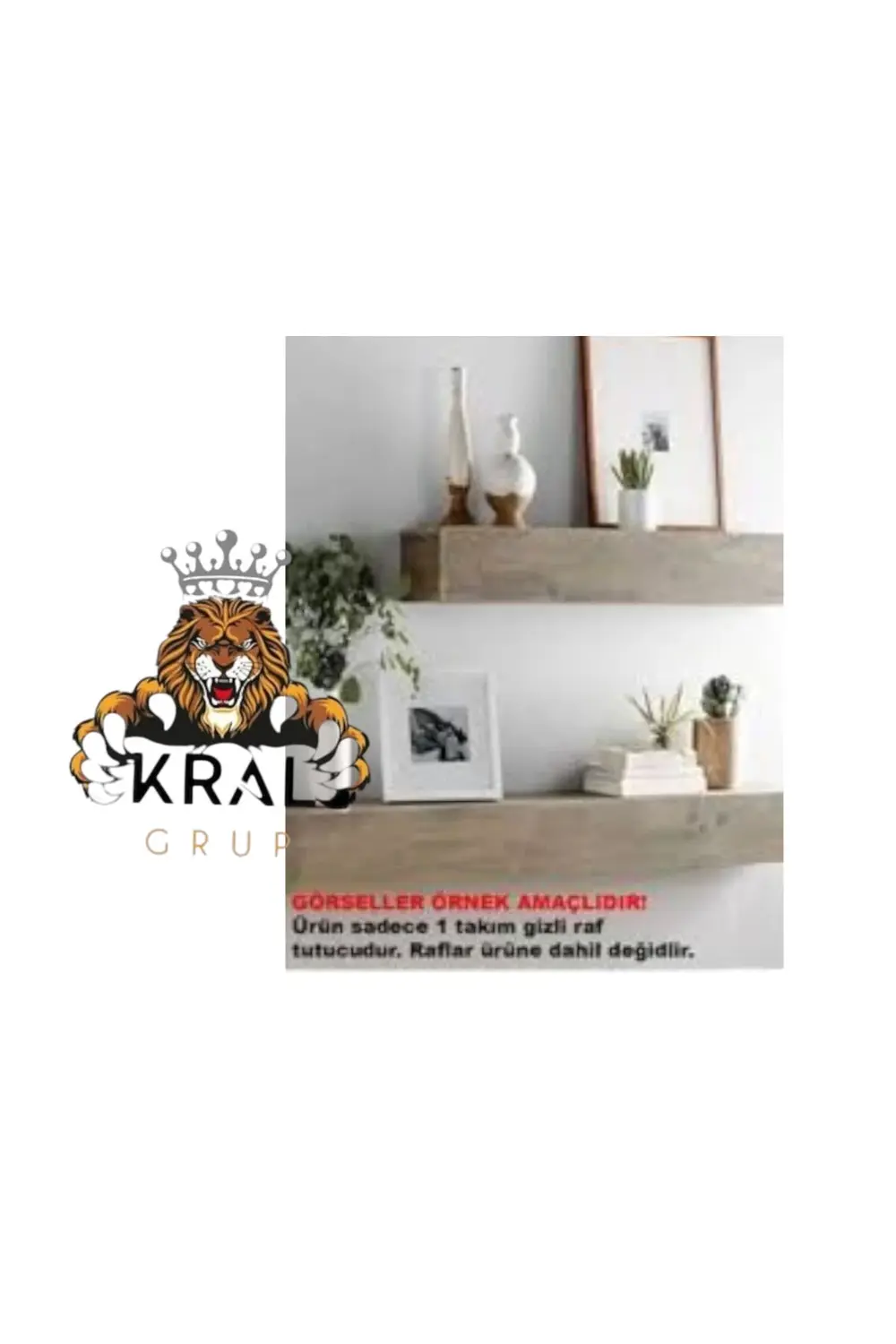 10cm Gizli Raf Tutucu - 8mm çapında 1.kalite ''BİR TAKIM FİYATIDI