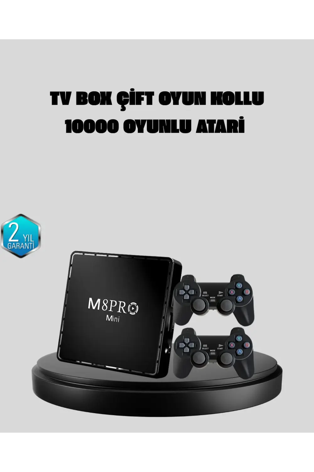 10K Ultra HD M8Pro Mini 2 – 64 GB Depolama, Android 12, Oyun ve T