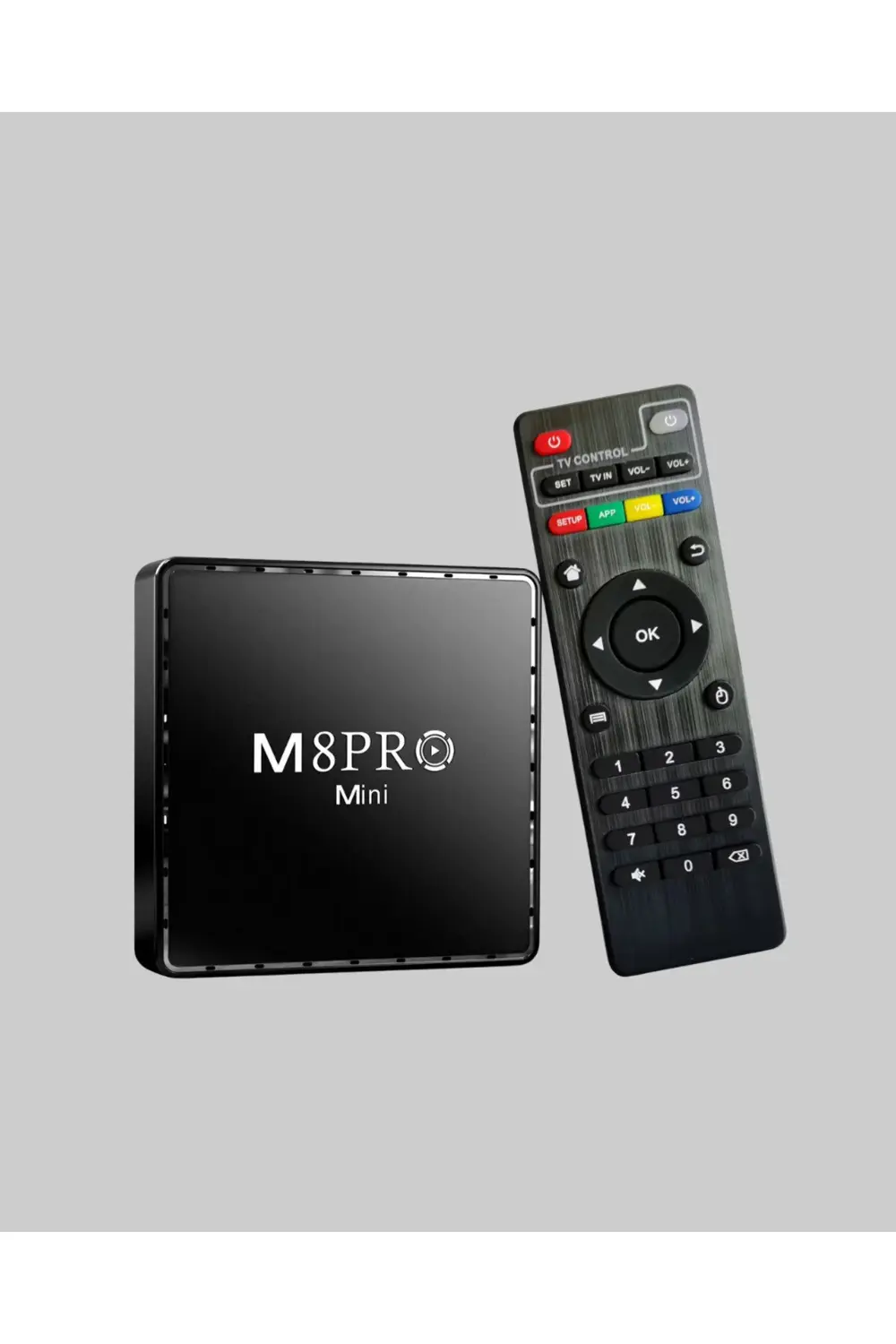 10K Ultra HD M8Pro Mini 2 – 64 GB Depolama, Android 12, Oyun ve T