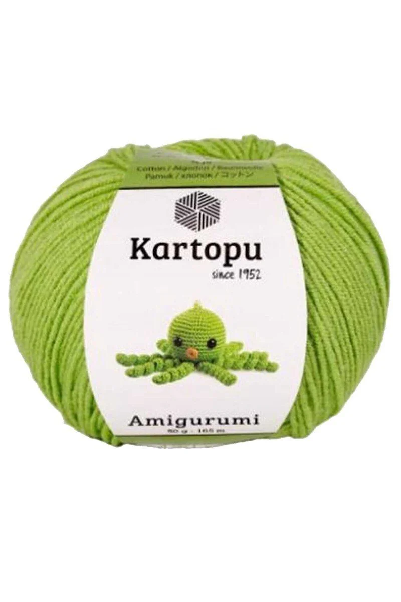 10'lu Amigurumi El Örgü İpi Seti – Pamuklu Akrilik Karışım, Pastel Renkler, 50gr 130mt