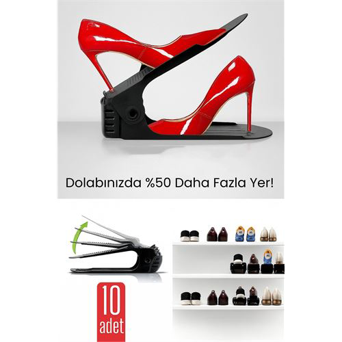 10'lu Ayakkabı Düzenleyici Set – Çift Katlı TaSarım | Dolap İçi A 10'lu Ayakkabı Düzenleyici Set – Çift Katlı TaSarım | Dolap İçi A