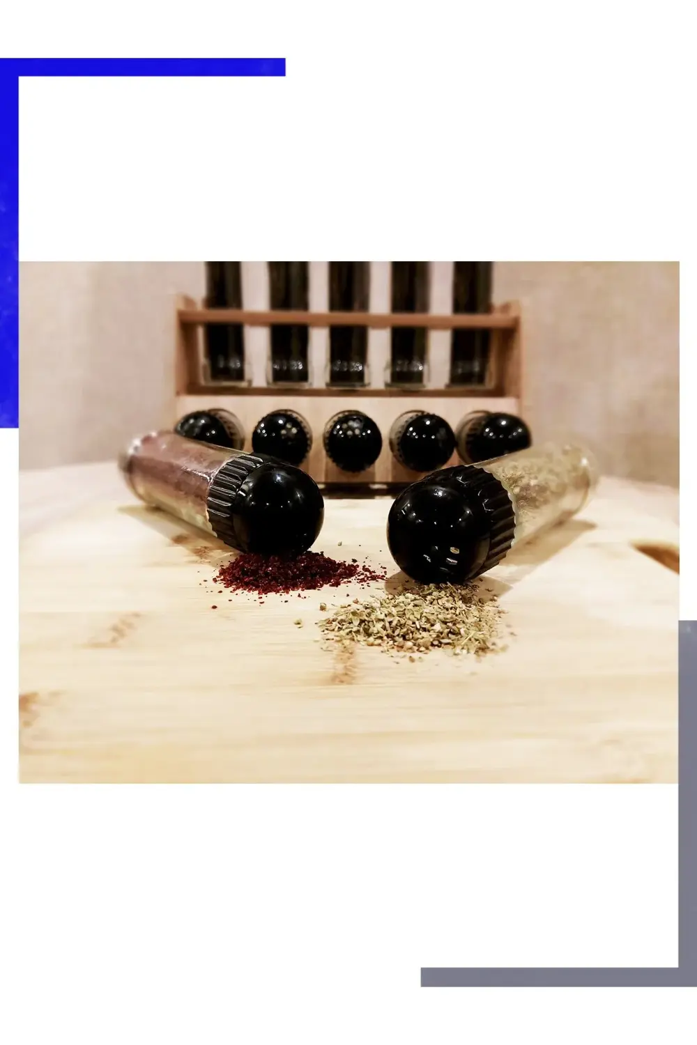 10lu Baharat Takımı Ahşap Stantlı Tuzluk Biberlik Seti Baharatlık