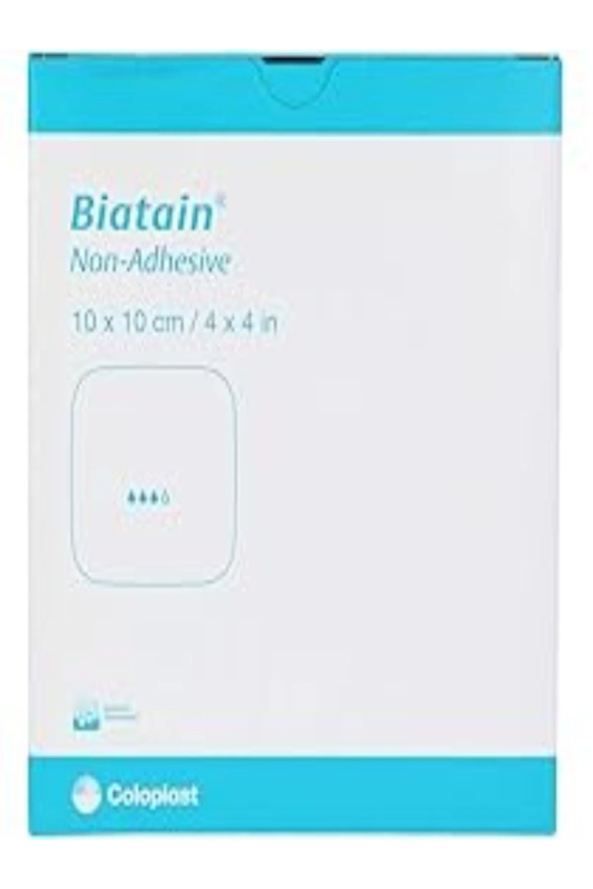 10lu Coloplast Biatain Non-adhesive Yapışkansız Köpük 10x10cm/4x4
