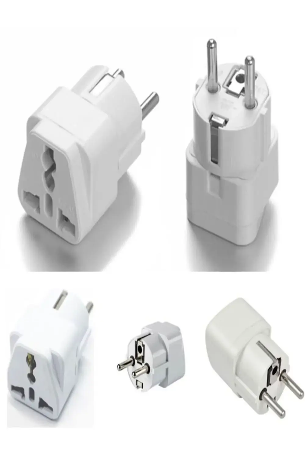 10'lu Ekonomik Paket Ingiliz Fişi Çevirici 220v Fiş Priz Dönüştür