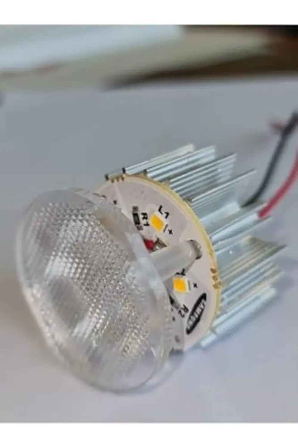 10'lu Paket Dekoratif Yuvarlak Tente Içi(Kasasız) Led Armatür 24v