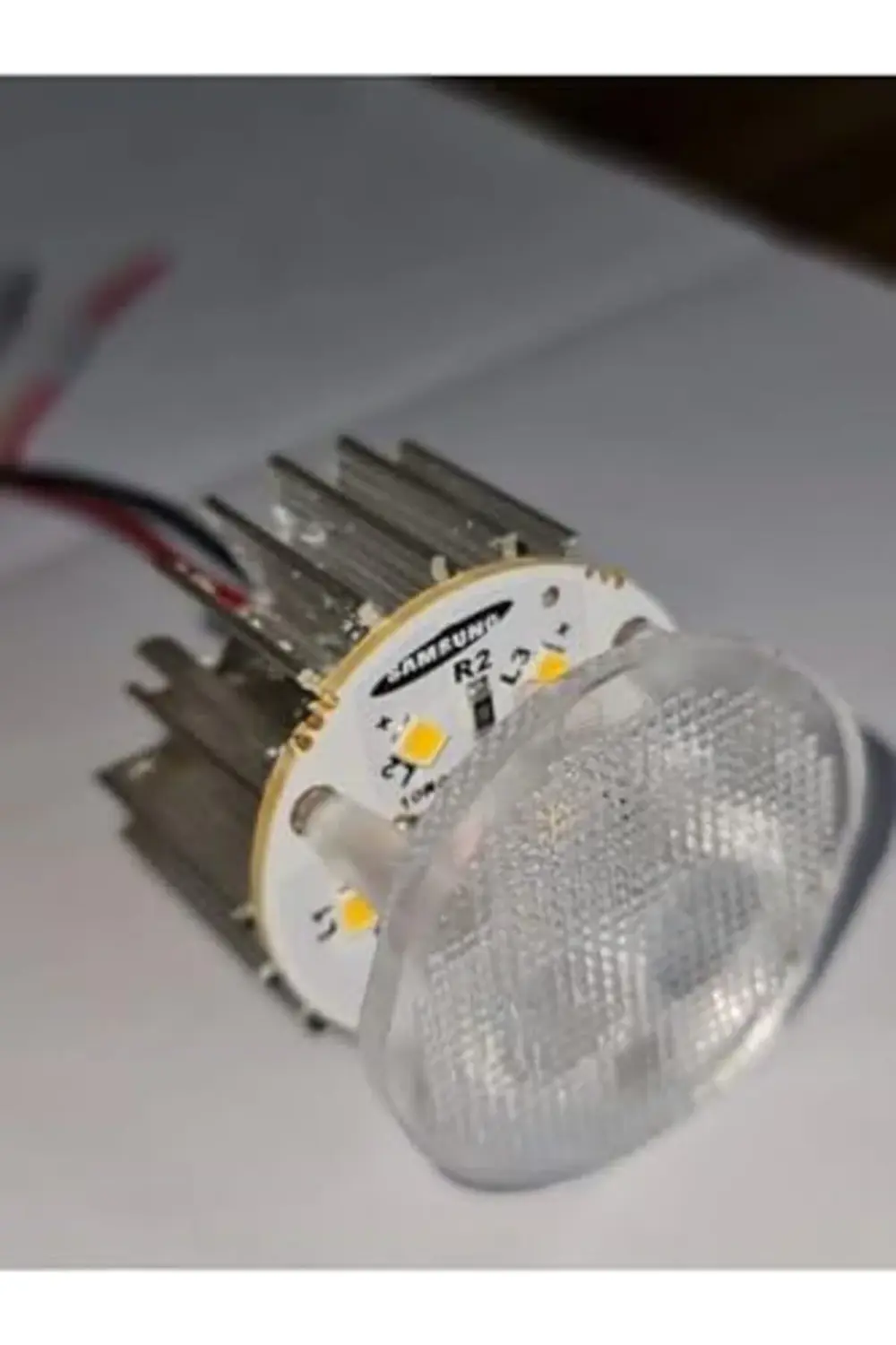 10'lu Paket Dekoratif Yuvarlak Tente Içi(Kasasız) Led Armatür 24v