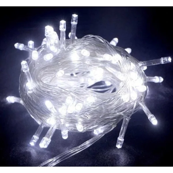 10m 100 Led Boncuk Lamba Beyaz Işık Şeffaf Kablo Fiyatı, Yorumları ve Özellikleri