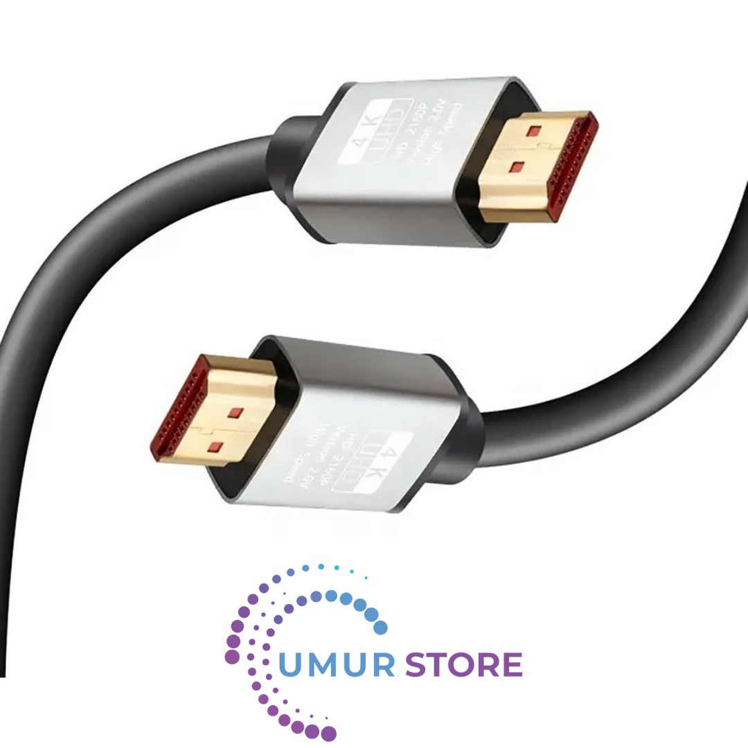 10M HDMI Kablosu 4K 60Hz, 8k, 4K 120Hz Destekli Altın Kaplama Kon