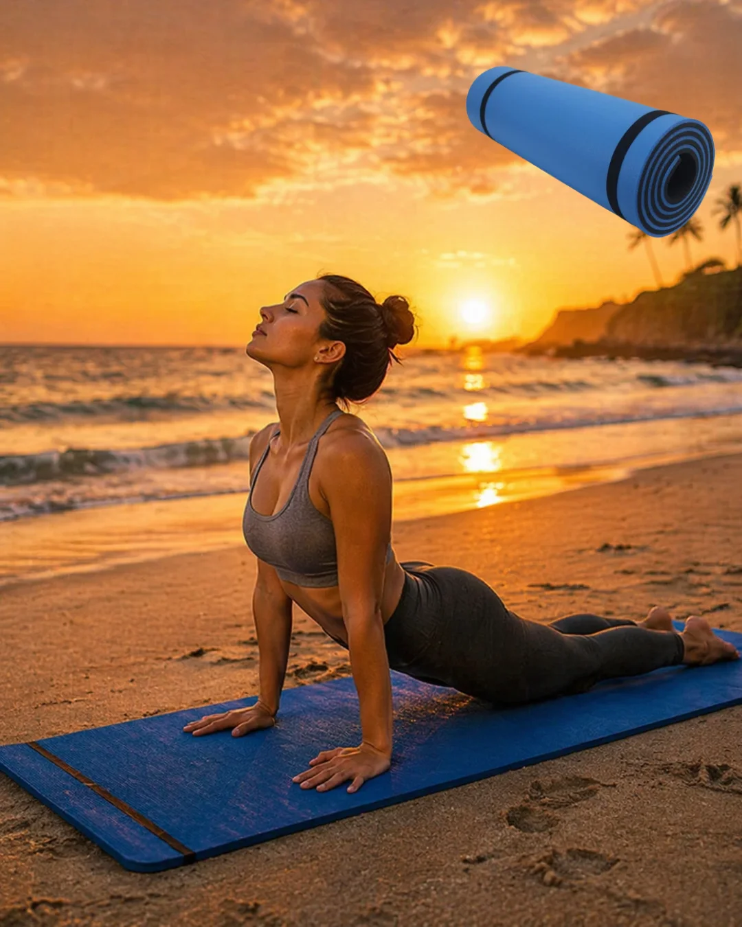 10MM YOGA MATI MAVİ Fiyatı, Yorumları ve Özellikleri