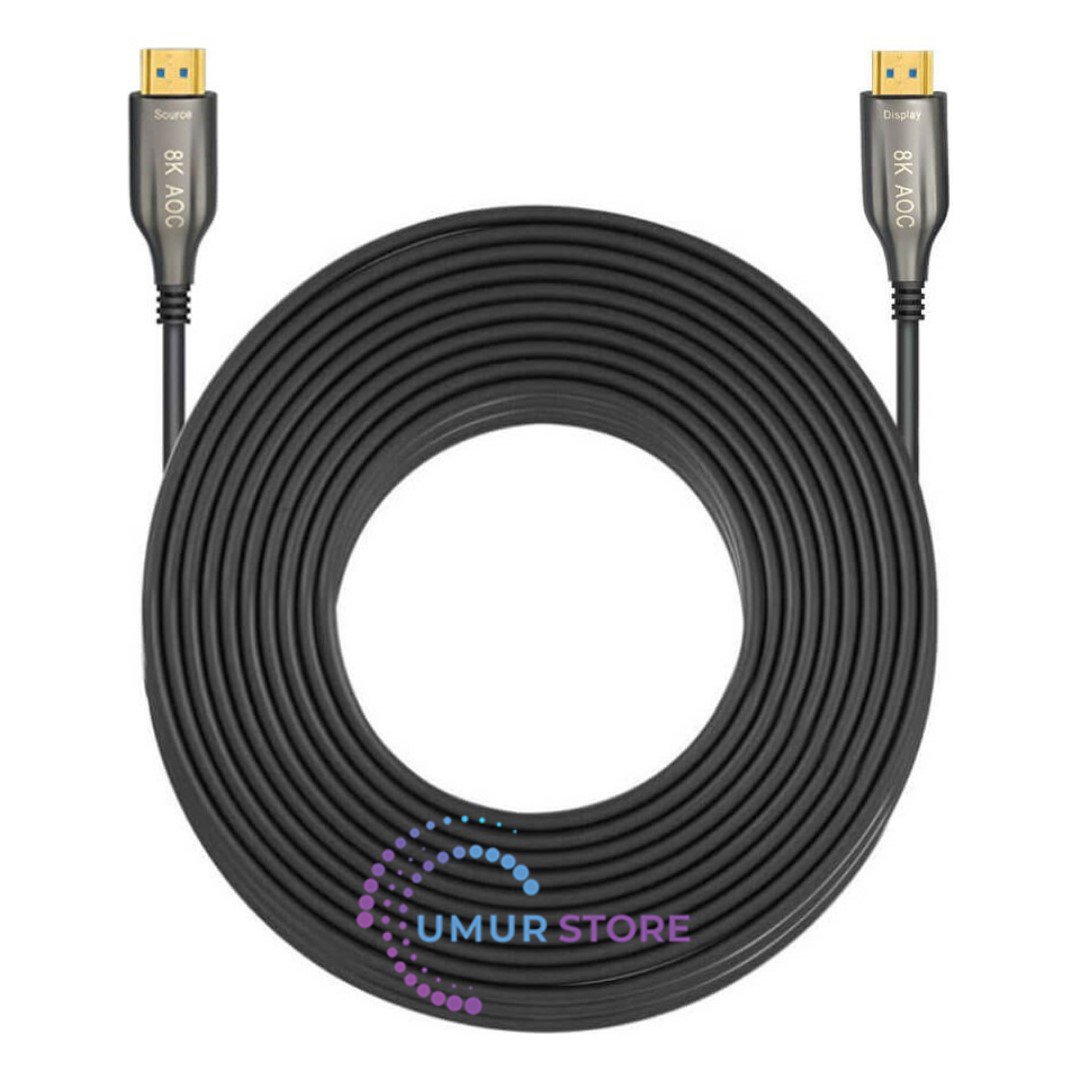 10MT 8k HDMI 2.1 Aktif Fiber Optik Aoc HDMI Kablo 8K@60Hz 4K@60/1