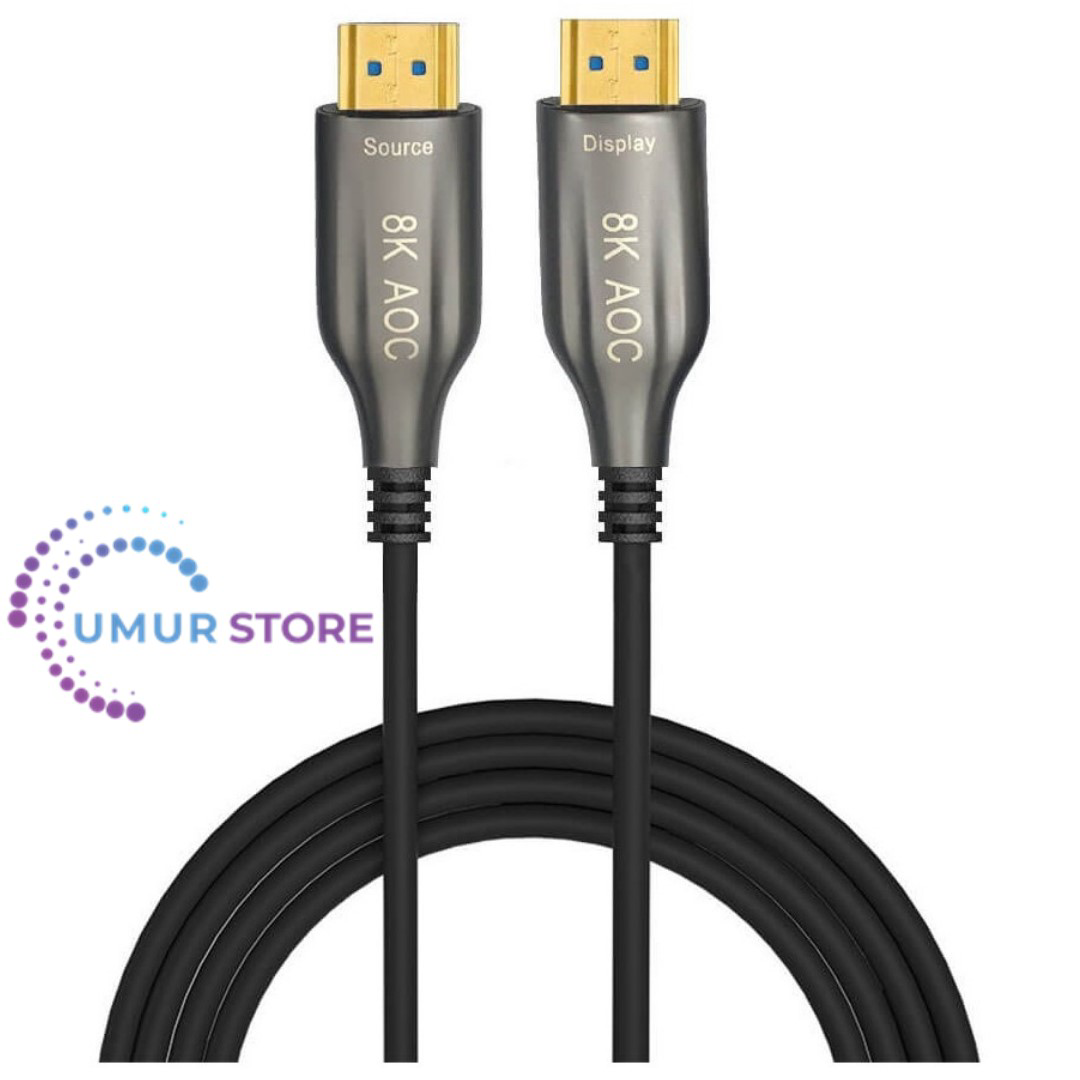 10MT 8k HDMI 2.1 Aktif Fiber Optik Aoc HDMI Kablo 8K@60Hz 4K@60/1