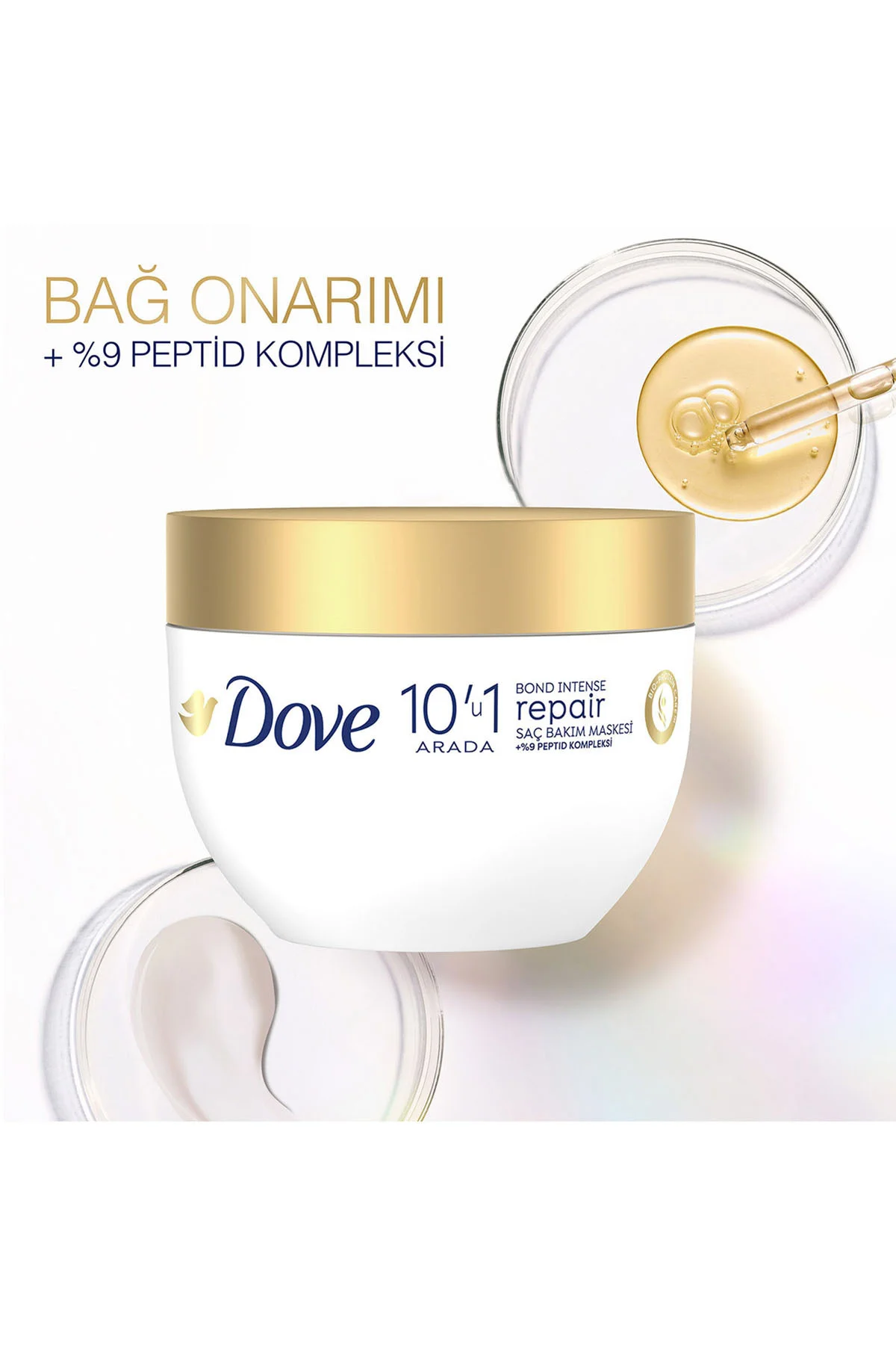 10'u 1 Arada Saç Bakım Maskesi Bond Intense Repair 265 ml + Çift Fazlı Saç Serumu 80 ml