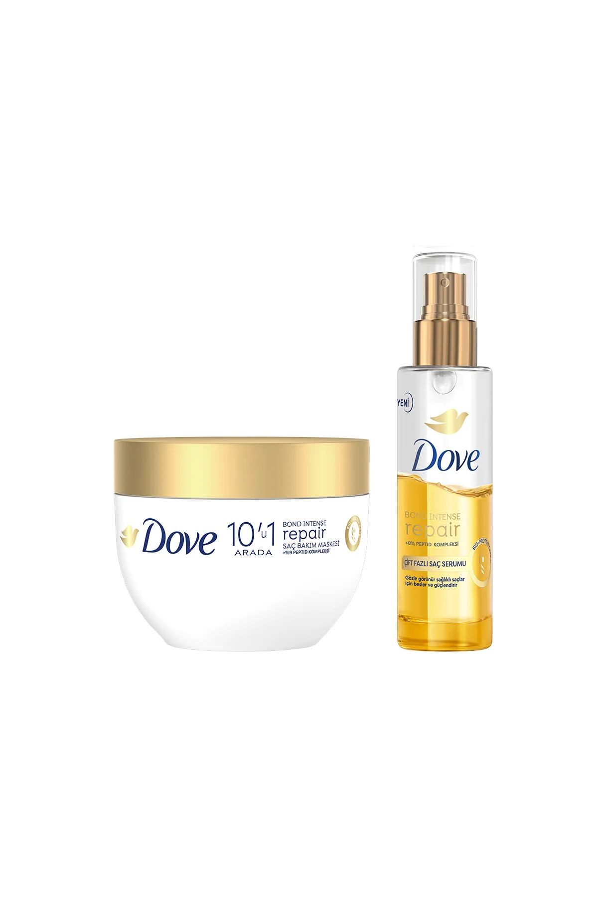 10'u 1 Arada Saç Bakım Maskesi Bond Intense Repair 265 ml + Çift Fazlı Saç Serumu 80 ml