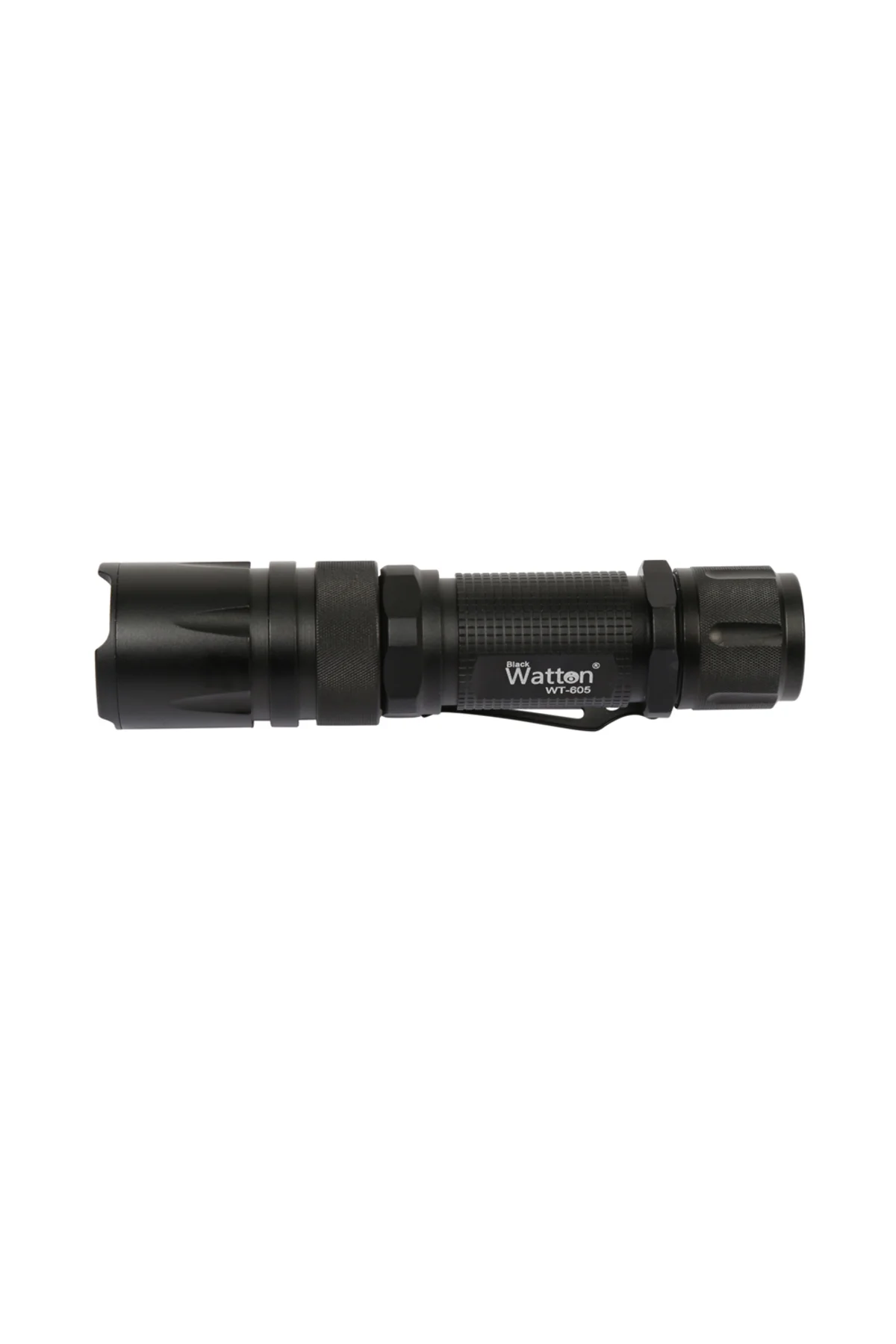 10W 2000 Lümen 4 Renk Güçlü EL Feneri Watton Wt-605 Siyah